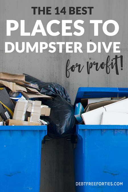 Best places to dumpster dive near me - As a result, you should avoid trash diving near a gate, fence, or private property if you need to enter one. These aren’t the finest places to go trash diving in Iowa, especially if you don’t have all of the …
